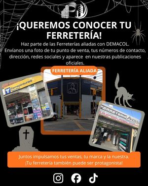 ¿Ya eres parte de nuestras ferreterias aliadas DemacolSi no ¿Que esperas para unirteferreteria